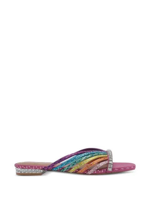 Kurt Geiger London crystal strap flat mules Pink 5853769609
