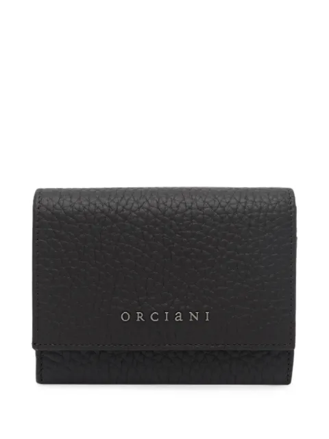 Orciani grained leather wallet Brown SD0142SOFTESTADIMORO
