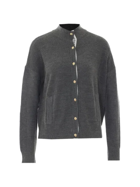 LIU JO wool blend cardigan Grey TF6155MA22SD3031