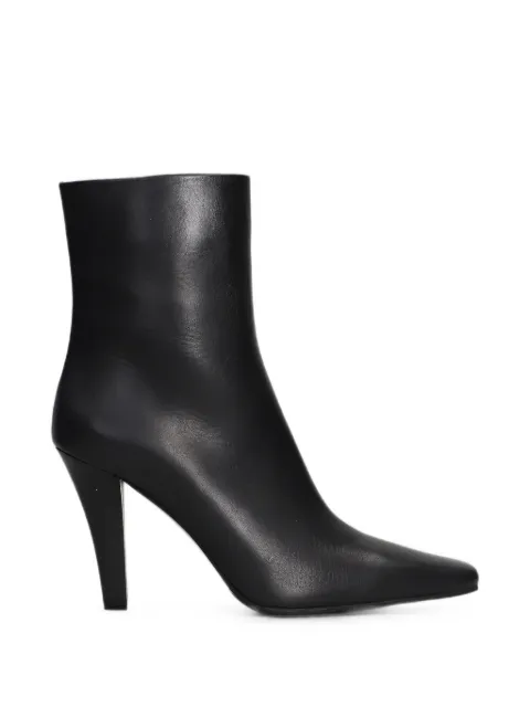 The Seller square-toe ankle boots Black PR014