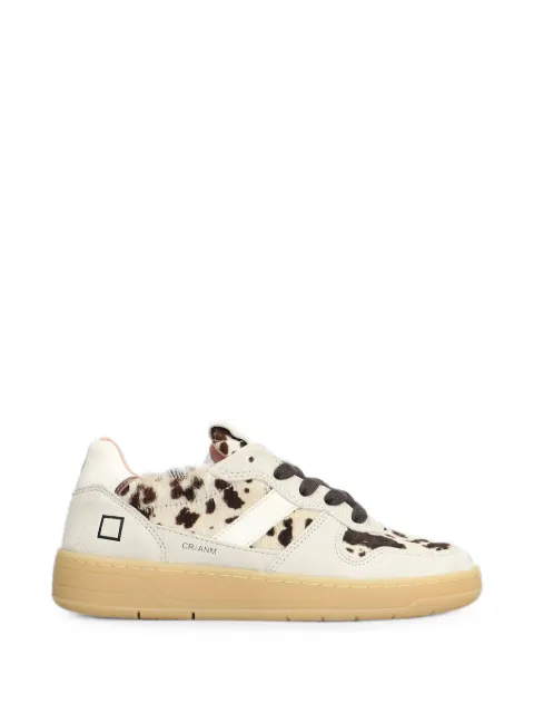 D.A.T.E. Court 2.0 animal-print sneakers Neutrals W451C2ANCW