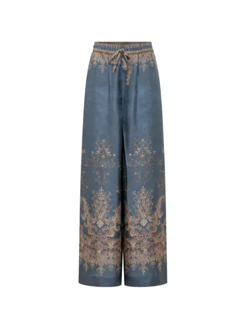 ZIMMERMANN Valiant track pant Blue 1111PF261