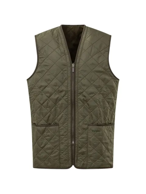 Barbour Polarquilt zip-in liner waistcoat Green MLI0002