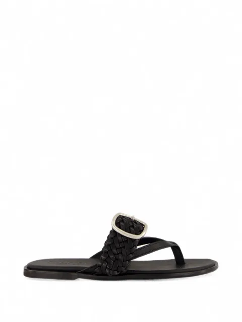 Hereu Tanca woven-belt sandals Black TANCWFA26