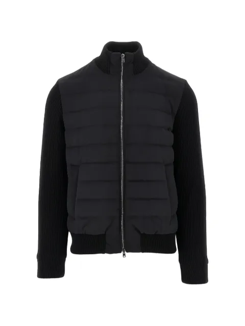 Herno padded panelled jacket Black PI00121UR12934