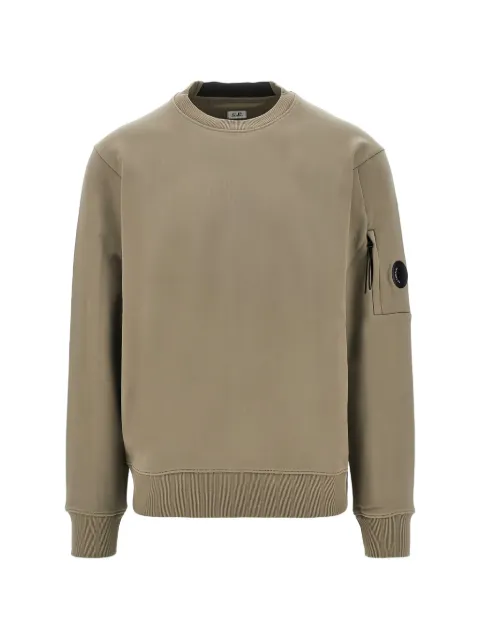 C.P. Company Lens-detail sweater Green 21CMSS713A005086W356