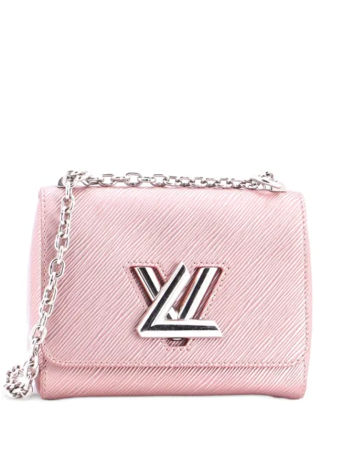 Louis Vuitton Pre-Owned Twist Handbag Epi Leather PM crossbody bag Pink GUWFXQGFRAO43GBF