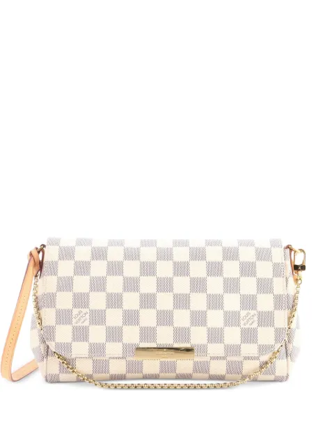 Louis Vuitton Pre-Owned Favorite Handbag Damier MM crossbody bag White QZ67CJVVOFFPUP0O