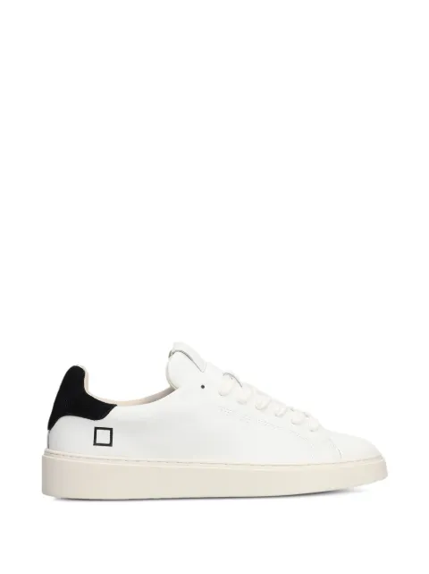 D.A.T.E. Levante contrast-heel sneakers White M451LVCAWB