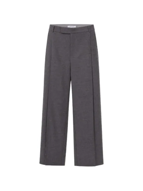 Patrizia Pepe pressed-crease tailored trousers Grey 8P0535C0250