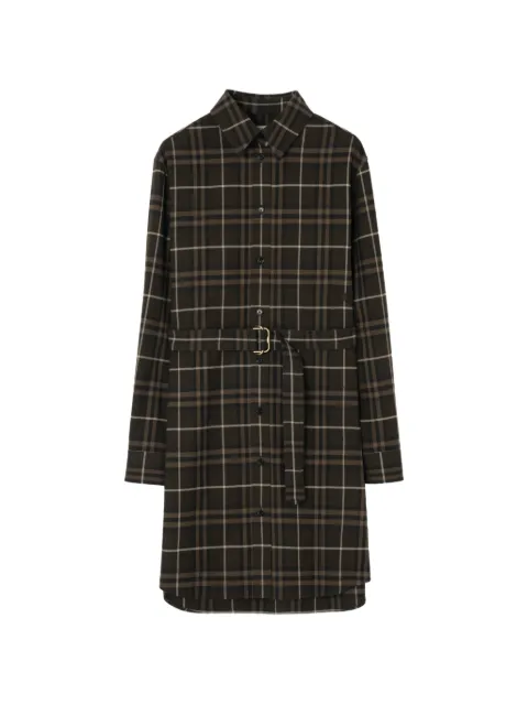 Burberry Check cotton shirt dress Brown 8134747
