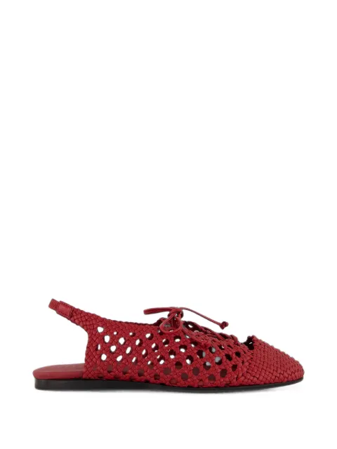 Hereu Sardana handwoven sandals Red SARDWFA26