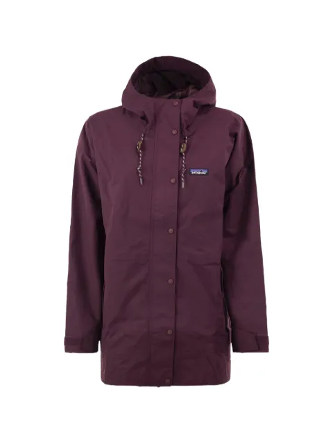 Patagonia hooded zip-up parka Purple 20405