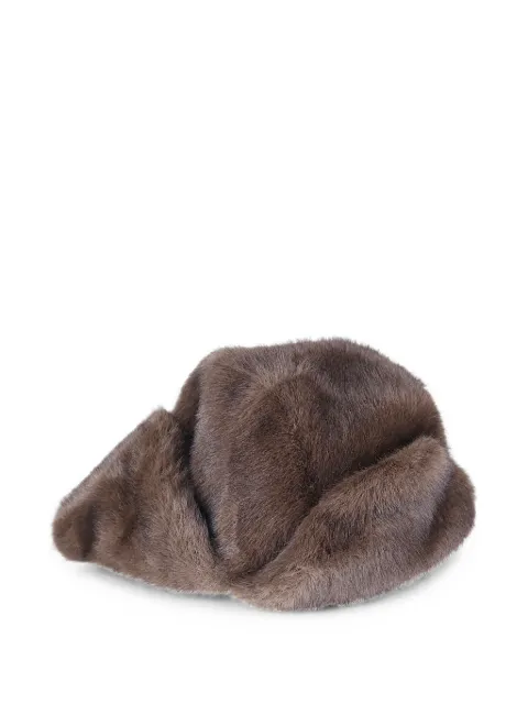 P.A.R.O.S.H. ear-flap trapper hat Brown D010541PULSE26