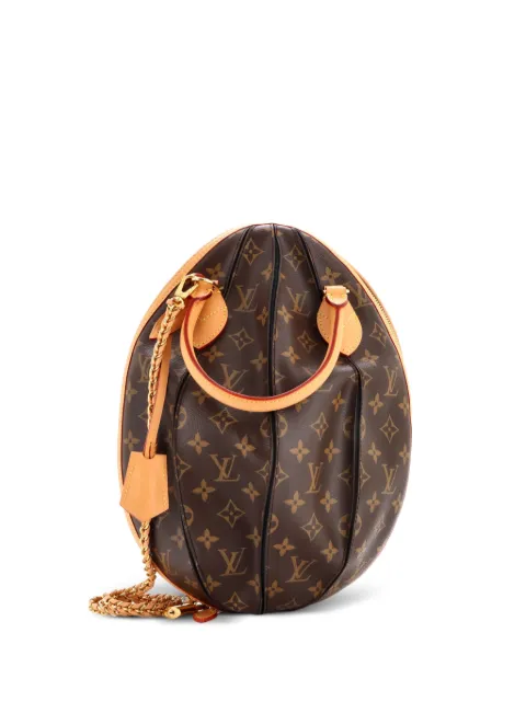 Louis Vuitton Pre-Owned Egg Souple Bag Monogram Canvas and Leather satchel Black 9S6XXHPIGGV0JZFI