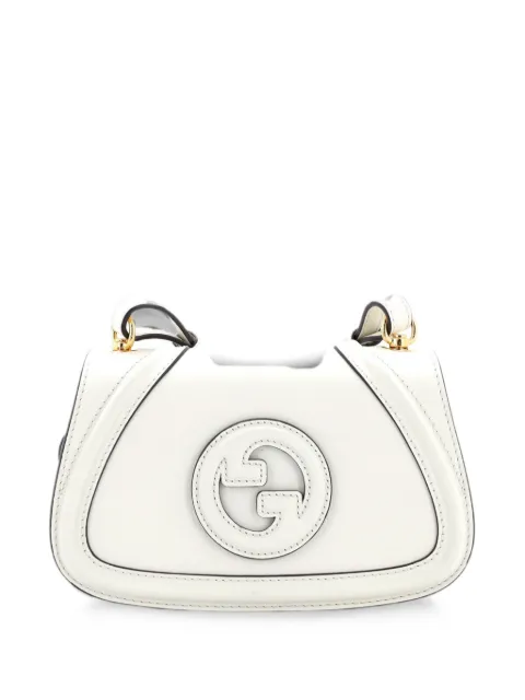 Gucci Pre-Owned Blondie NM Leather Mini crossbody bag White NC9DB7O98JJU06N0