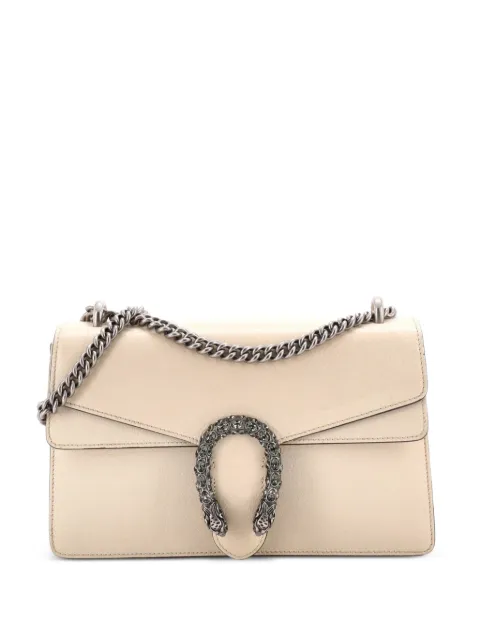 Gucci Pre-Owned Dionysus Bag Leather Small shoulder bag White KGA9IQFUD0IHY8G2
