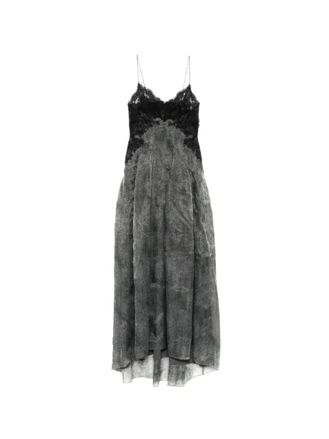 Ermanno Scervino lace-trimmed maxi dress Black D492Q331FDAPVXN