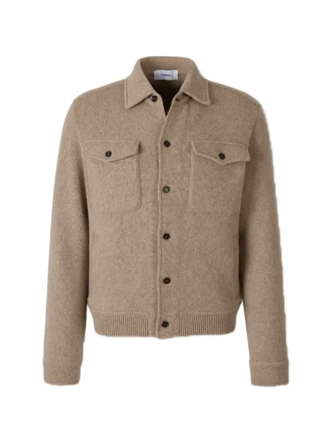 Lardini button-up flap-pocket cardigan Neutrals ACLJM97CN65007A1