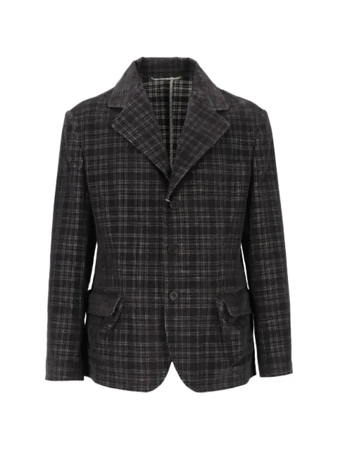Vivienne Westwood Wreck check-pattern jacket Grey 2301002EW01JL