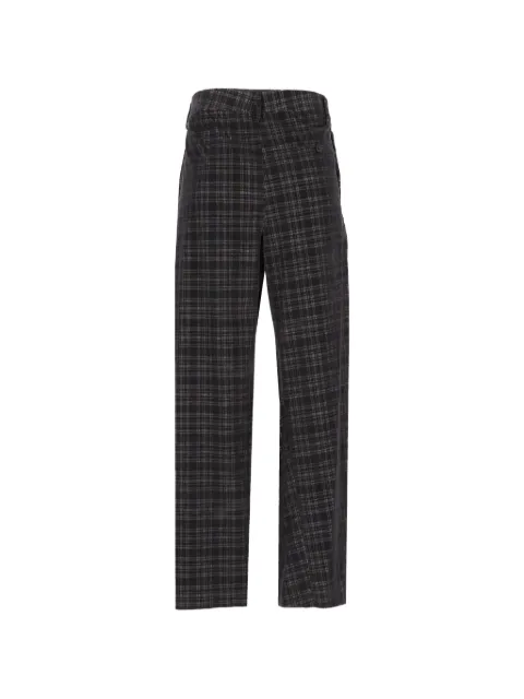 Vivienne Westwood straight Drunken trousers Grey 2F010029W01JL