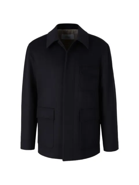 Lardini button-fastening pocket-detail jacket Blue ACGOSPELCN656021