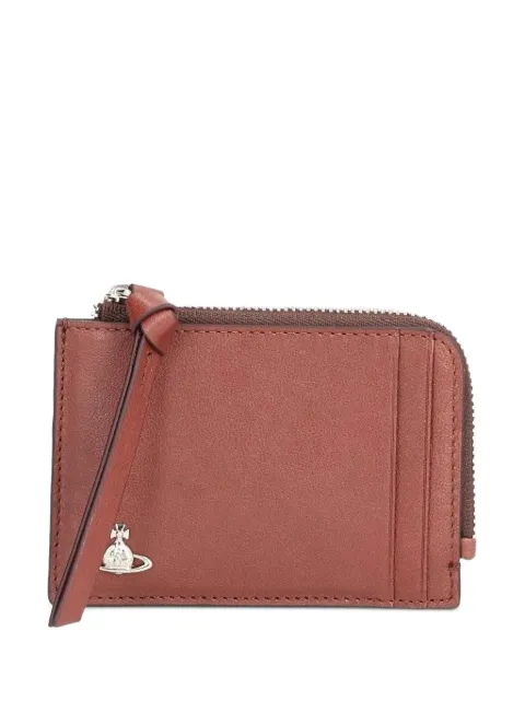 Vivienne Westwood card holder with zip Brown 54020016UL00BX