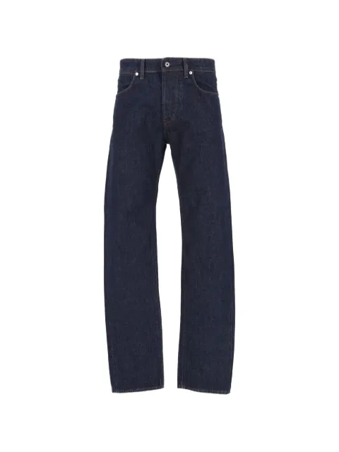 Stone Island J100005 indigo denim-rinsed regular-straight-fit five-pocket jeans Blue L2S14J100005