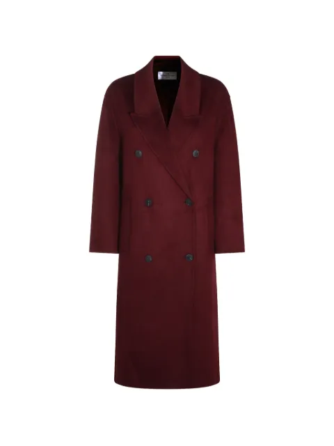 THE DYNAMIS STUDIO double-breasted coat Red DS24F26WRE101