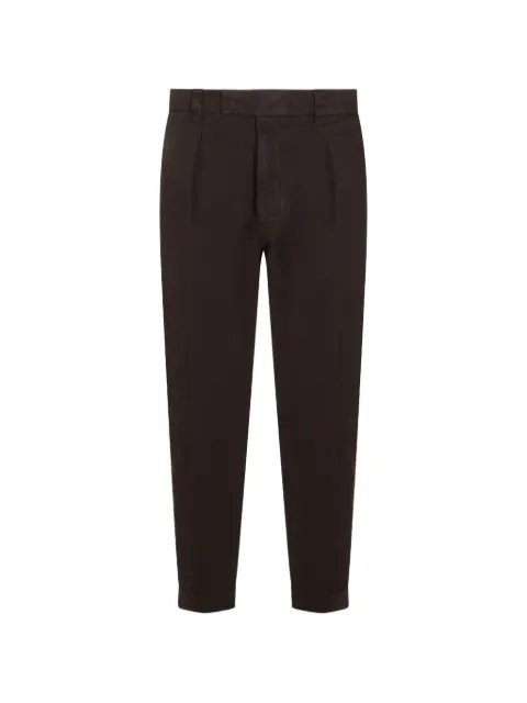 Berwich pleated turn-up trousers Brown CHIOLDGDCR0047X1432