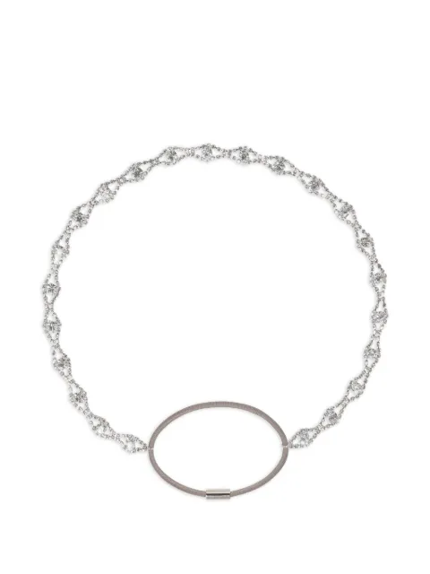 Jennifer Behr Rosita crystal-embellished headwrap Silver 50AA52CRYSTAL