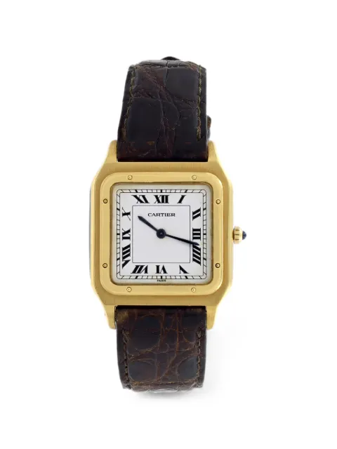 Cartier Santos Dumont 36mm watch White 96054