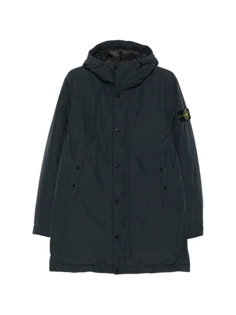 Stone Island hooded coat Blue L2S157100006S0A26