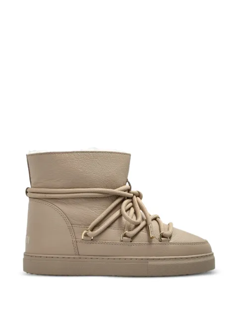 Inuikii lace-up leather sneakers Neutrals 10010030252