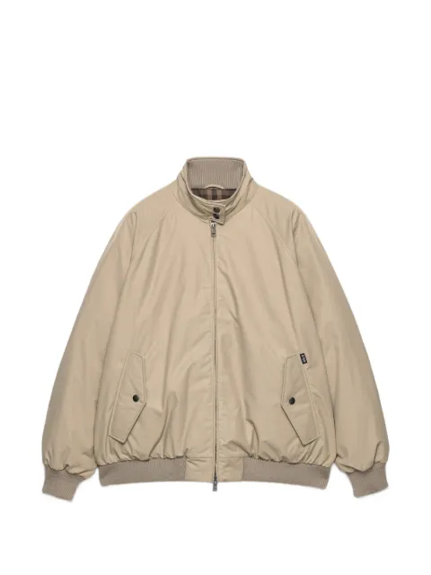 Prada technical poplin down jacket Neutrals 29X389SOOO6012