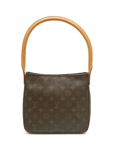 Louis Vuitton Pre-Owned 2002 Monogram Looping MM shoulder bag Brown PXSSZA3FOXTB884R