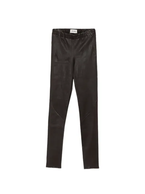 Arma leather trousers Brown 001L26600202