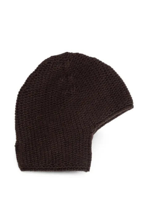 Casey Casey Rover wool beanie hat Brown 27FK061