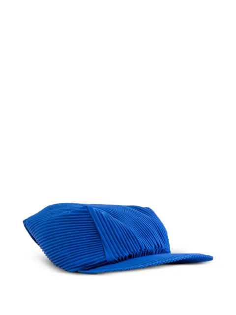 Pleats Please Issey Miyake pleated baseball cap Blue PP69AA861