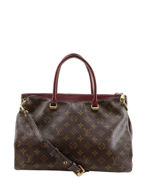 Louis Vuitton Pre-Owned 2014 Monogram Pallas MM satchel Brown 2PTC8O0B1ANJMGM8