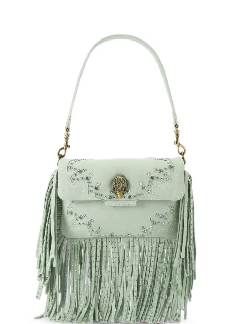 Kurt Geiger London Oxford fringe shoulder bag Green 5842973219