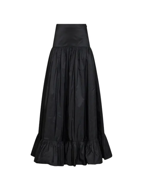 Alina gathered maxi skirt Black DNLW26301
