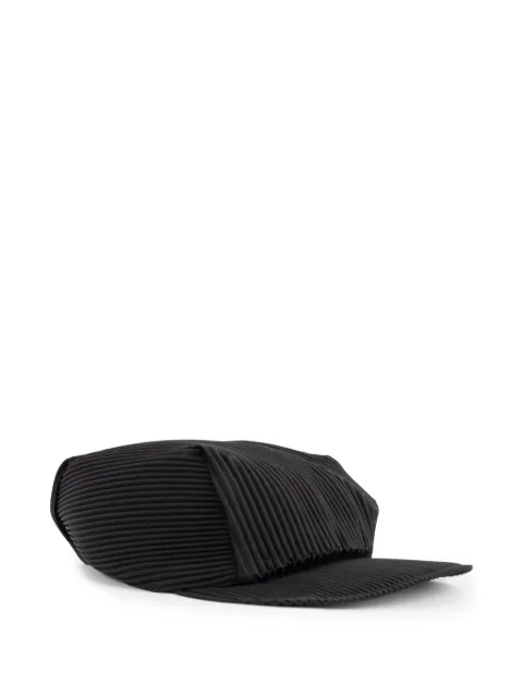 Pleats Please Issey Miyake pleated cap Black PP69AA861