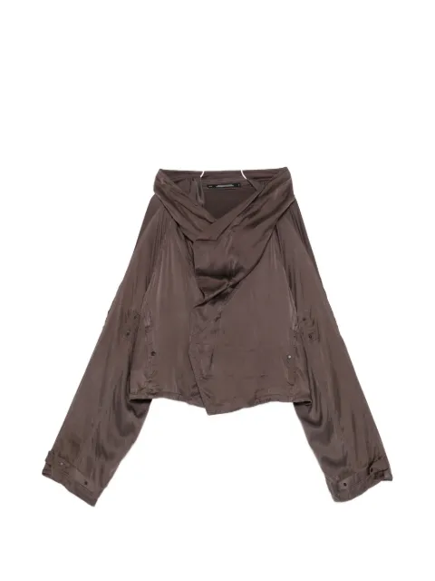 Julius structural jacket Brown 957BLM11