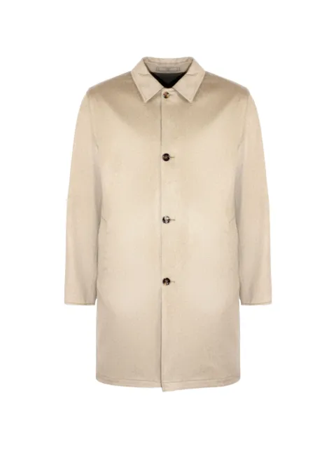Kired reversible cashmere coat Neutrals WPEAKW681800502Y