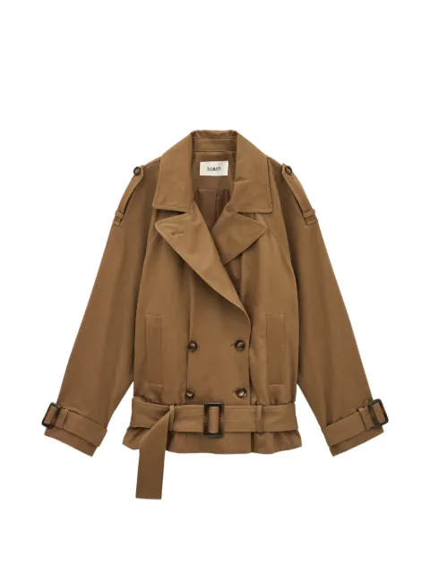 Ba&Sh Winnie belted double-breasted trench coat Brown 1H26WINN