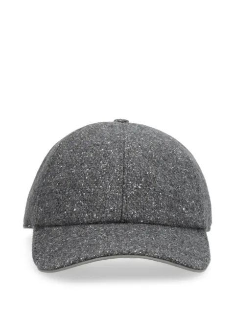 Eleventy flecked baseball cap Grey N77CPLN23