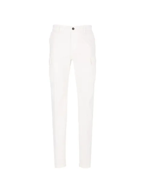 Eleventy pocket-detail cargo pants White N75PANA15