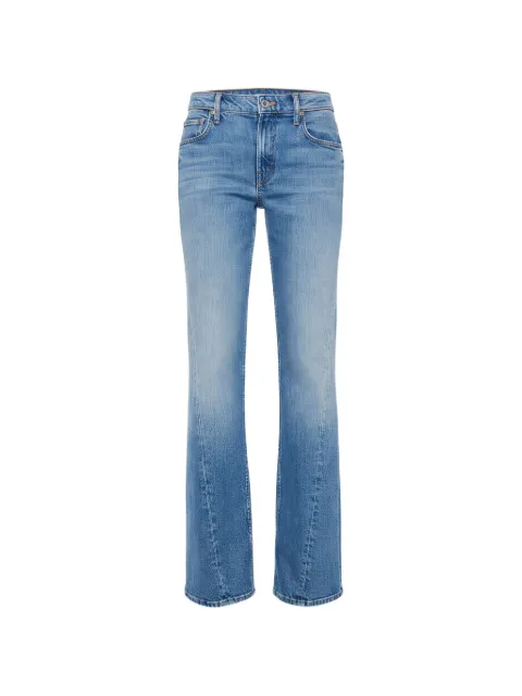 MOTHER The Bookie Twist Skimp faded-effect jeans Blue 117161296