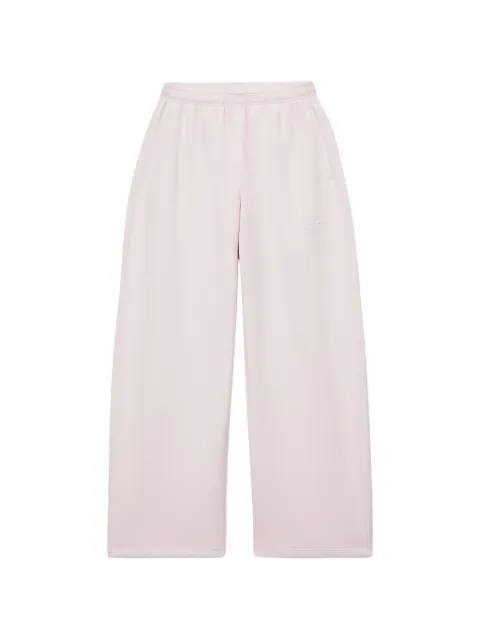 Alexander Wang logo print mid-rise relaxed sweatpants Pink 1CC4264065